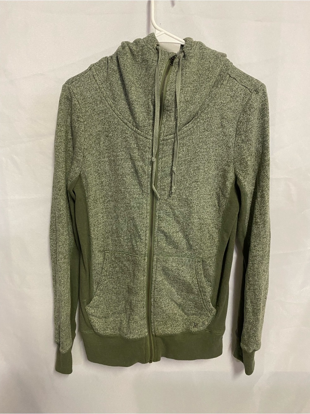 Woman’s Hurley Olive Green Full-Zip Hoodie Jacket